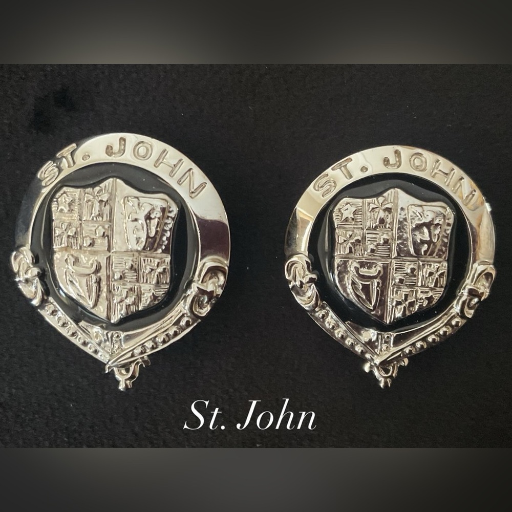 #19 St John Crest Earrings